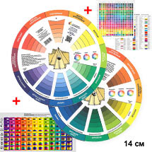 Цветовой круг Дизайнера 14 см